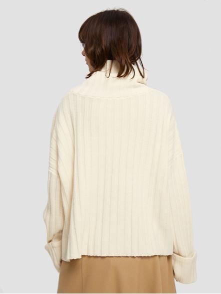 Cozy Cowl Neck Wool Sweater Cozy Cowl Neck Wool Sweater