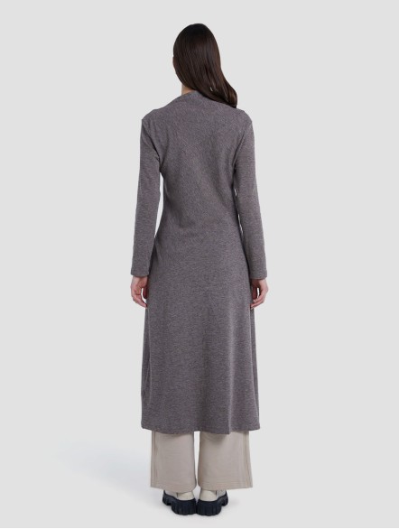 Buttered Slit Long Sweater Buttered Slit Long Sweater