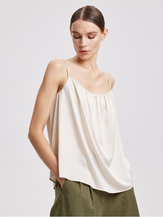Ruched Cami Top