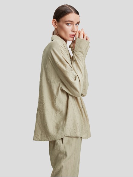 Crimped Texture Shirt Crimped Texture Shirt