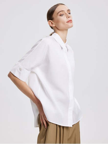 White Classic Short Sleeve Shirt White Classic Short Sleeve Shirt