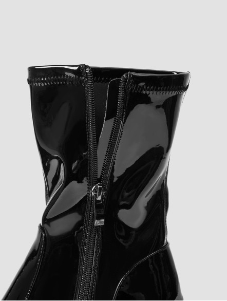 Silver Rhinestone Boots Silver Rhinestone Boots