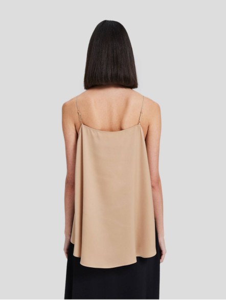Square Neck Flared Cami Top Square Neck Flared Cami Top