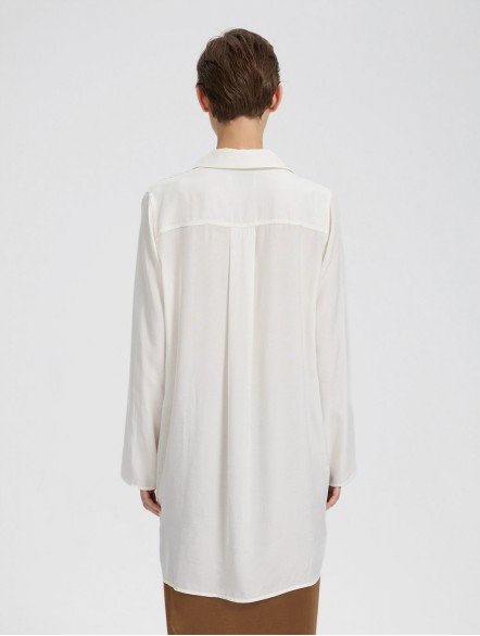 Cupro Oversize Relaxed Shirt Cupro Oversize Relaxed Shirt
