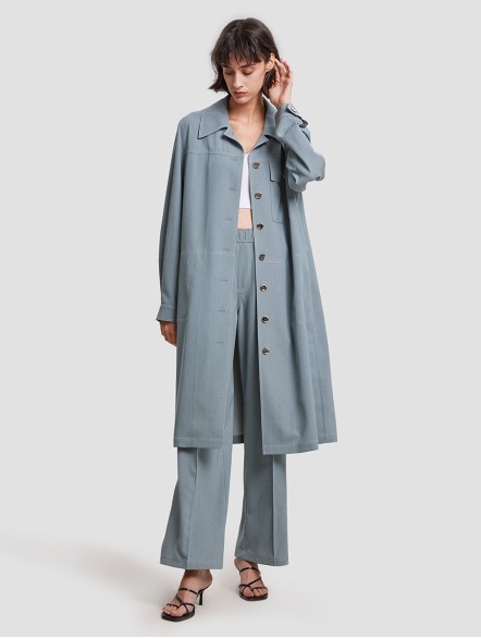 Elastic Waist Wide Leg Pants Elastic Waist Wide Leg Pants
