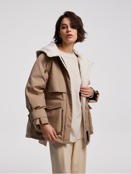 Colour Matching Puffer Jacket Colour Matching Puffer Jacket
