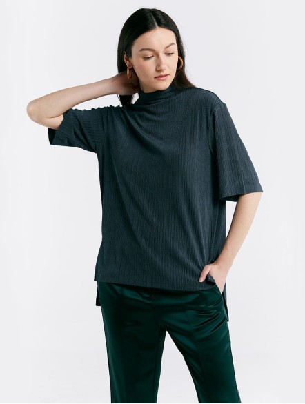 High Standing Collar Top High Standing Collar Top