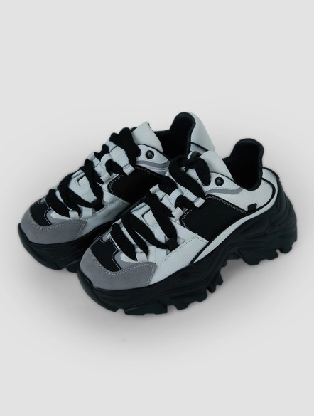 Colorful Thick-soled Muffin Sneakers Colorful Thick-soled Muffin Sneakers