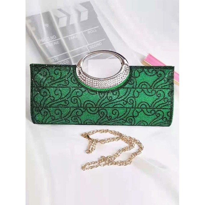 Gorgeous PU With Rhinestone Evening/Party Handbags #BAG0006
