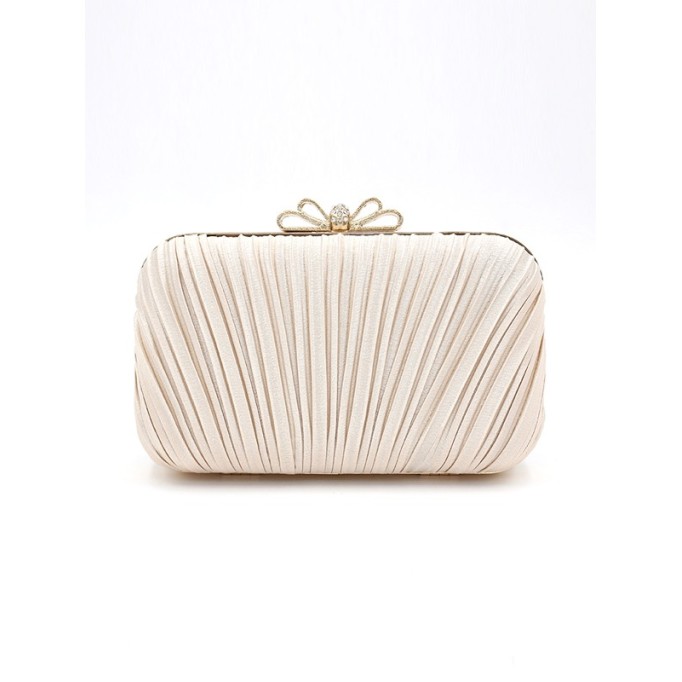 Exquisite Satin With Ruched Evening/Party Handbags #BAG0008