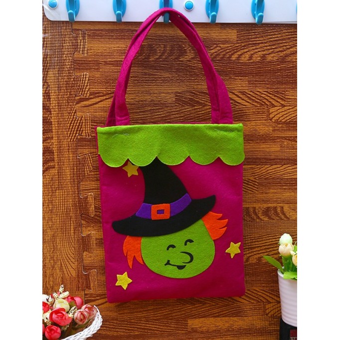 Halloween Beautiful Nonwoven Fabric Handbags #GL258852